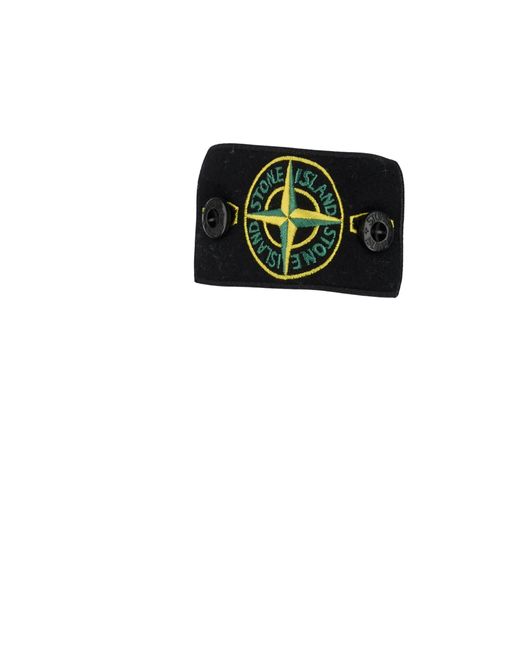 Stone Island Gray Patch Crewneck for men