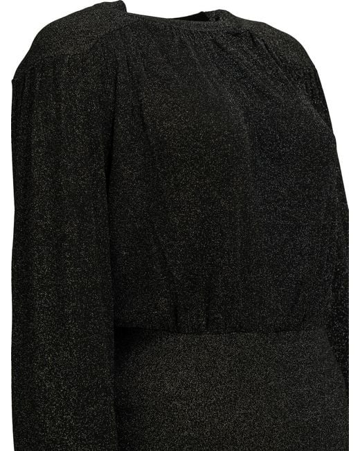Isabel Marant Black "Aliza" Midi Dress