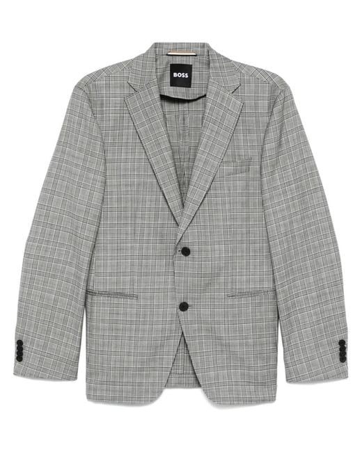 Boss Gray Huge Blazer for men