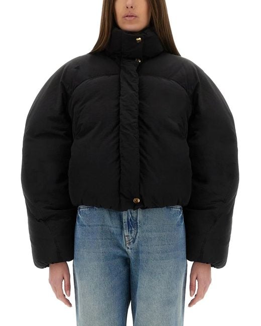 Jacquemus Black The Caraco Puffer Short Jacket