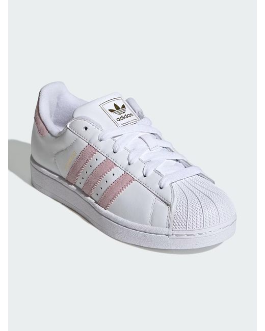 Adidas Originals White Superstar Ii Sneakers