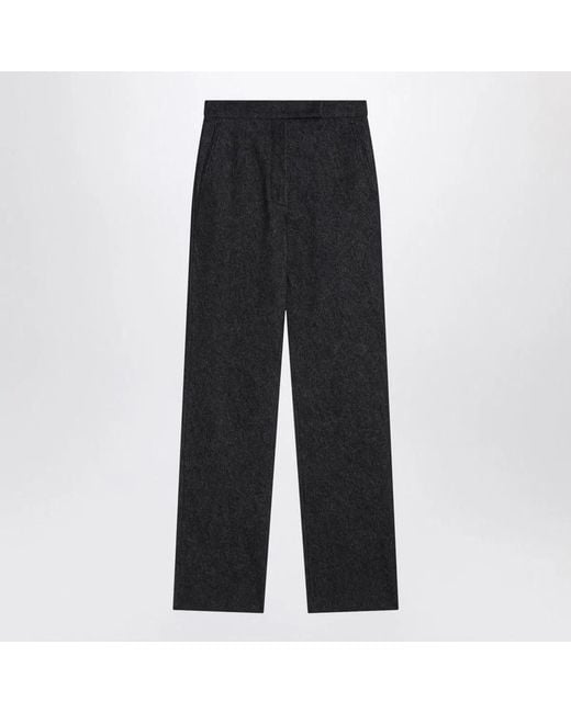 Max Mara Gray Midnight Trousers
