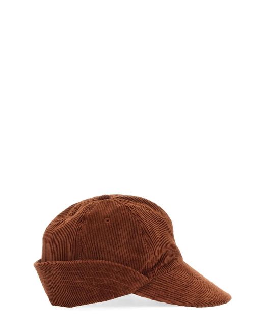 Baracuta Brown Hat With Logo for men