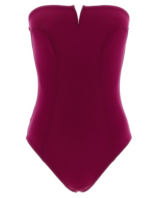 Eres Purple 'Apparence' One-Piece Swimsuit