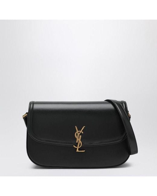 Saint Laurent Black Large Solferino Bag