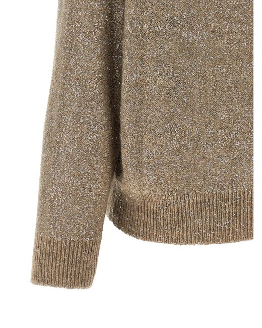 Brunello Cucinelli Gray Polyamide Cardigan