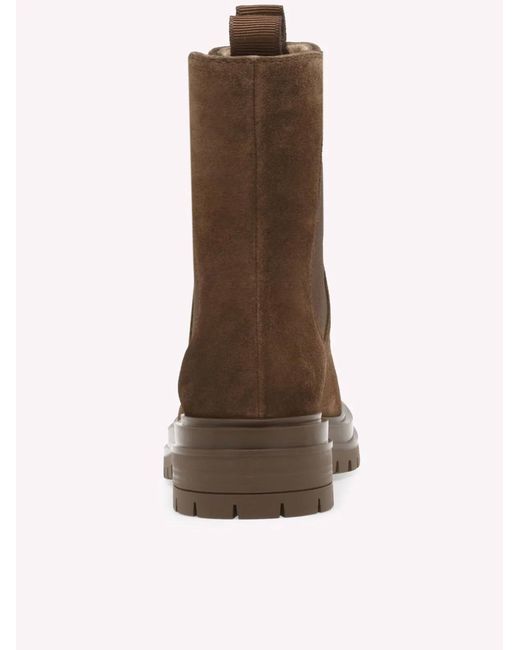 Gianvito Rossi Brown Stivali