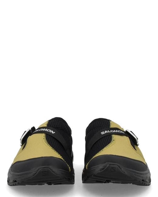 Salomon Green Multicolour Textile Sneakers