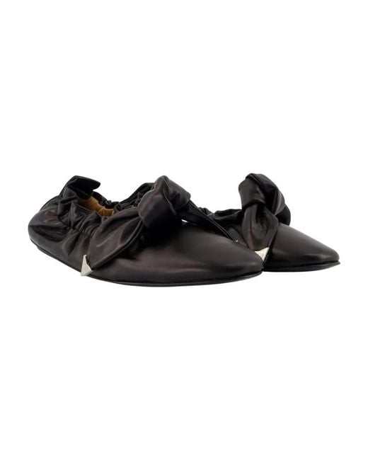 Toga Black Aj1454 Ballerinas