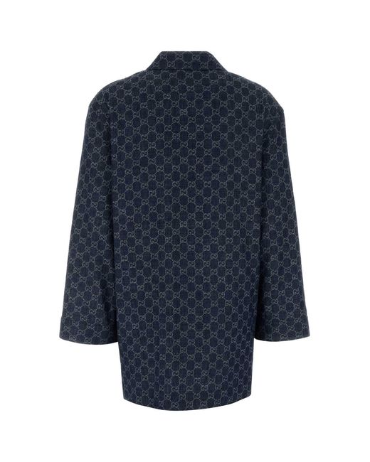 Gucci Blue Dark Shirt