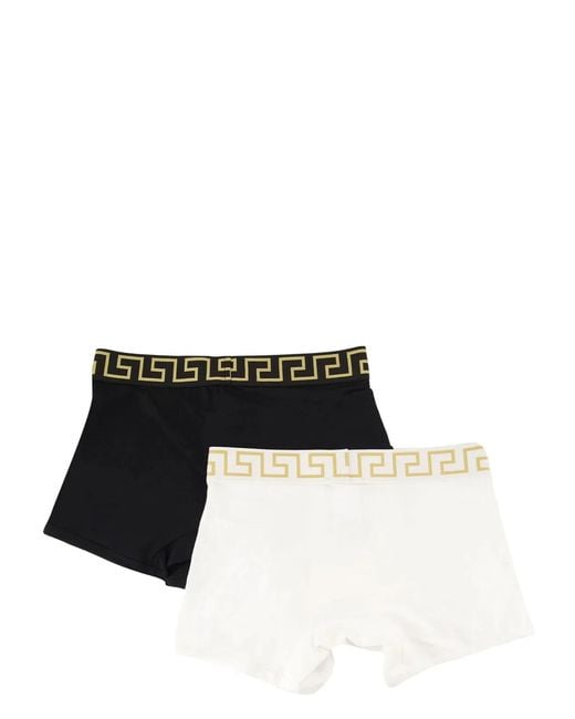 Versace Black Cotton Boxer for men