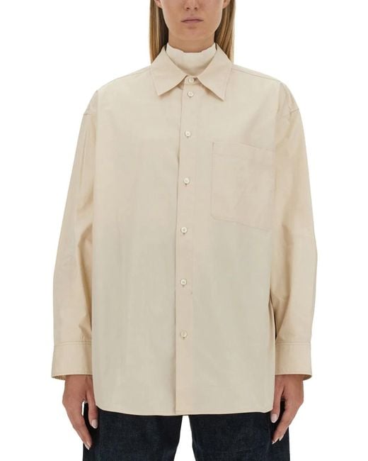 Lemaire Natural Long Shirt