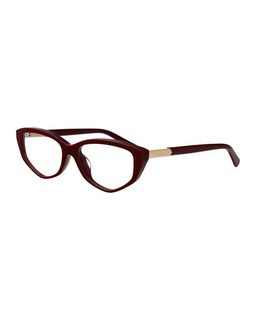 Tiffany & Co Brown Tiffany & Co Bordeaux Acetate Glasses