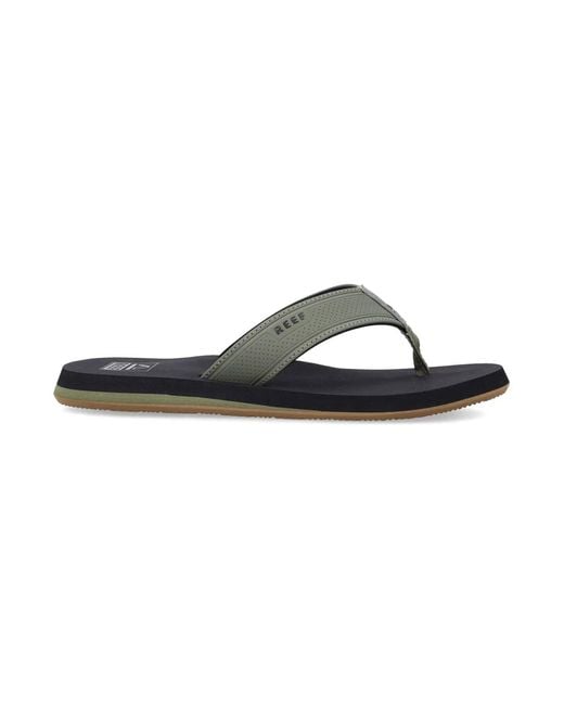 Reef Black Layback Eva Sandals for men