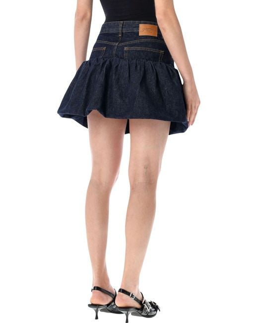 Ganni Blue Skirt