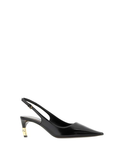 Gucci Black Slingback