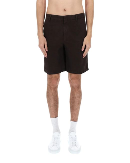 Zegna Black Shorts for men