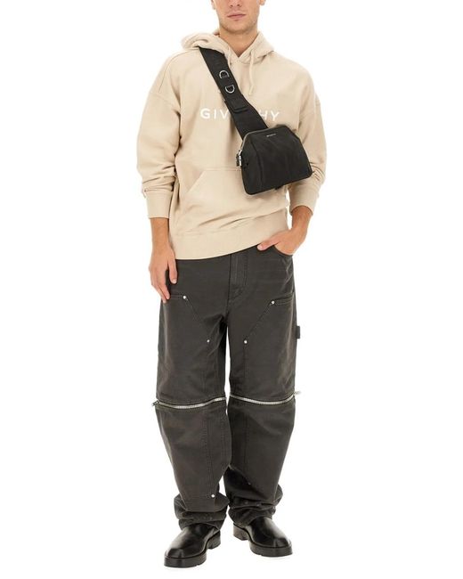 Givenchy Black Jeans With Zip for men