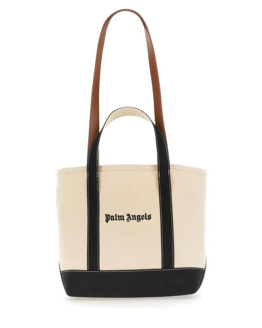 Palm Angels Natural Bag With Logo