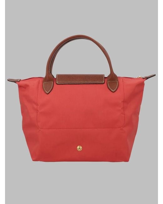 Longchamp Red Borsa "Le Pliage" Small