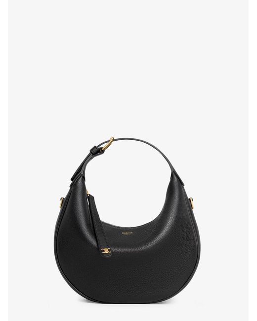 Céline Black Teen Lulu Leather Shoulder Bag