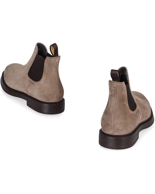 Doucal's Brown Chelsea Boots for men