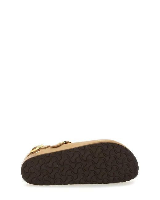 Birkenstock Natural Nubuk Leather Tokio Clog