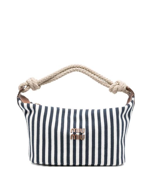 Miu Miu White Tote Bags