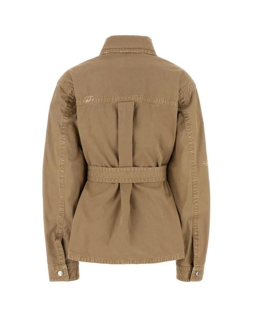DSquared² Brown Cotton Jacket