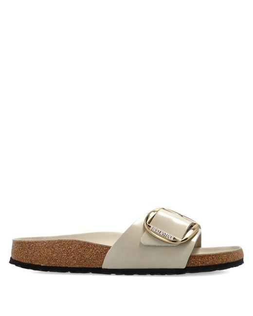 Birkenstock White Madrid Sandals