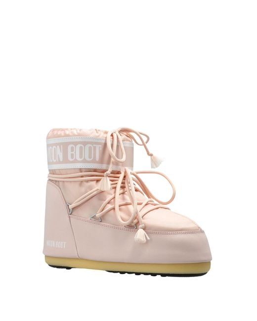 Moon Boot Pink Icon Low Snow Boots