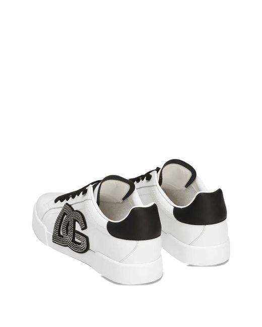 Dolce & Gabbana White Dolce & Gabbana Sneakers