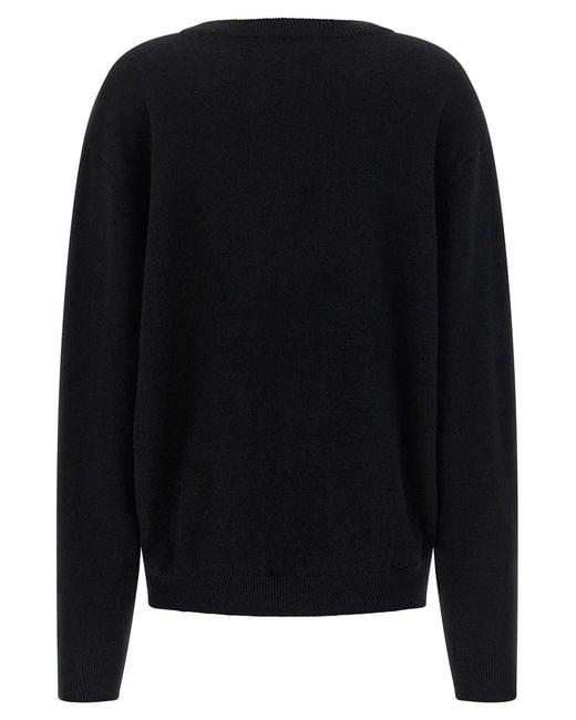 Extreme Cashmere Black 'N°492 Ben' Sweater