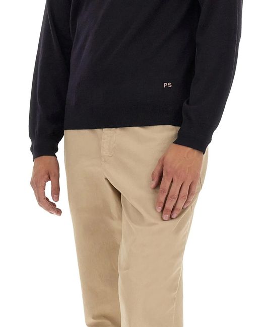 Paul Smith Blue Ps Paul Smith Jersey With Logo for men