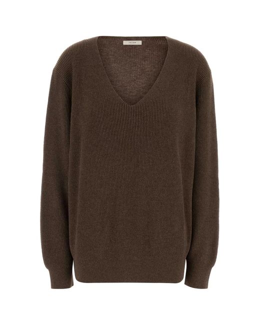 The Row Brown Phef Top