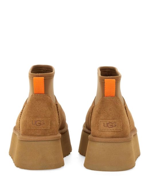 Ugg Brown Stivale Classic Mini Dipper