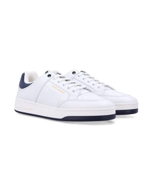 Saint Laurent White Sl61 Sneakers for men