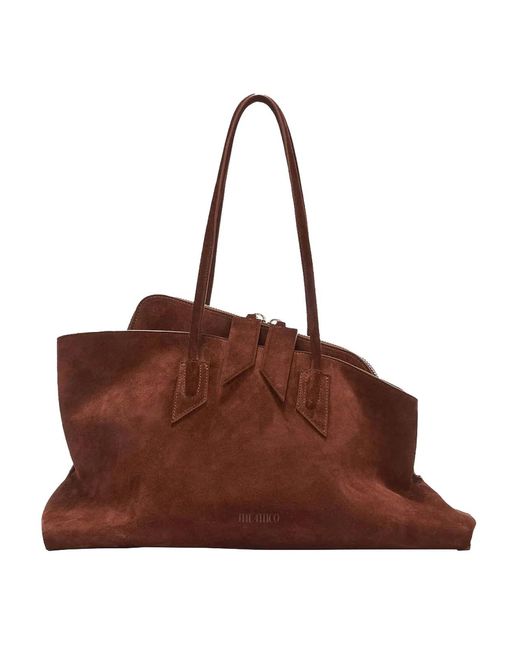 The Attico Brown The Walk Medium Bag