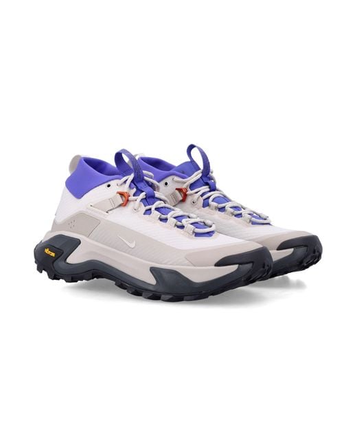 Nike Blue Acg Zegama Hike Shoes for men