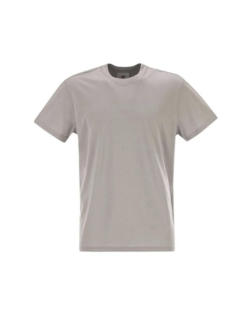 PT Torino Gray Cotton And Silk Jersey Knit for men