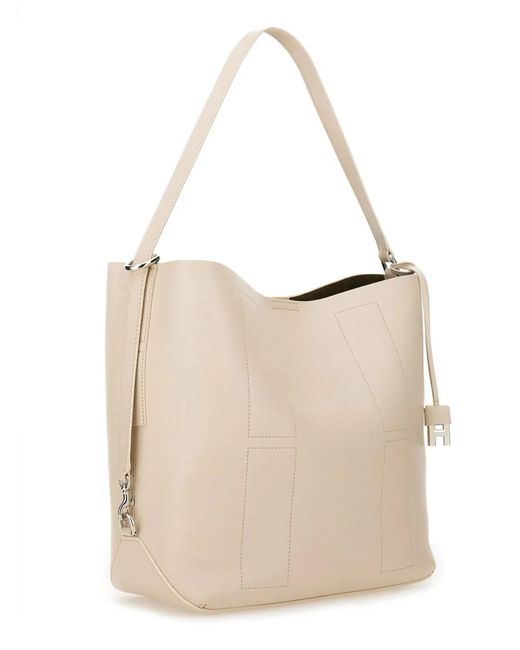 Hogan Natural Hobo Bag "Hocket" Medium