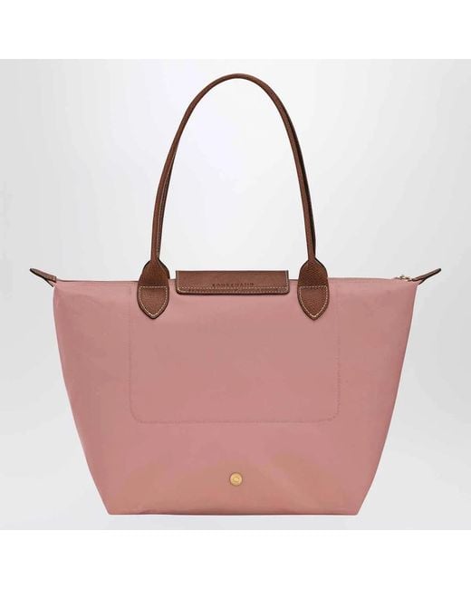 Longchamp Red Le Pliage Original M Bag