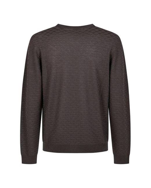 Giorgio Armani Gray Sweaters for men