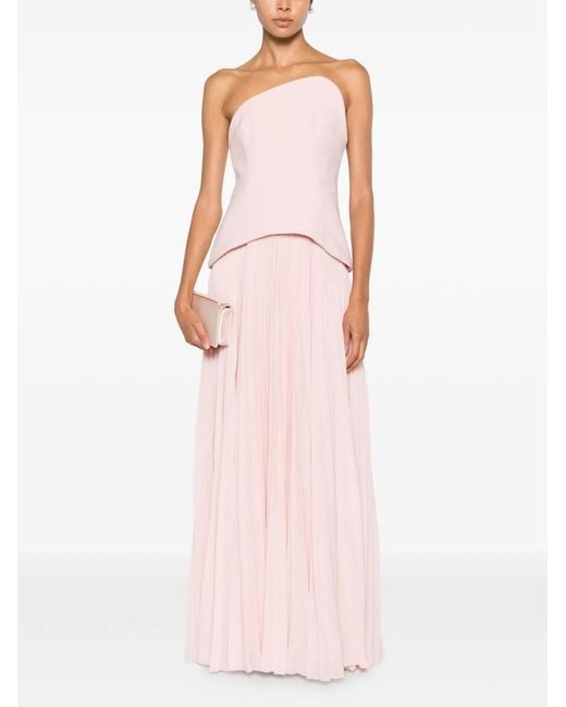 Solace London Pink Britt Maxi Dress
