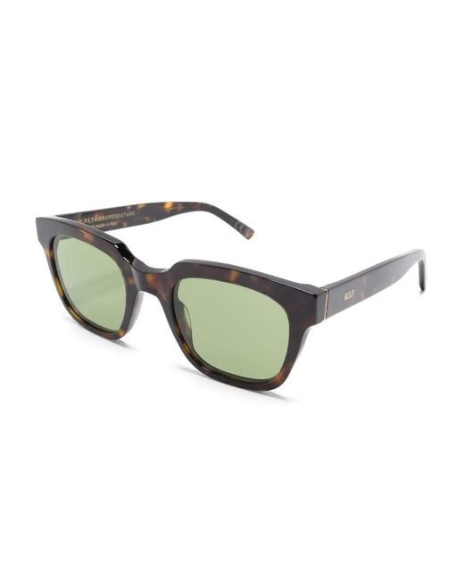 Retrosuperfuture Green "Giusto" Sunglasses for men