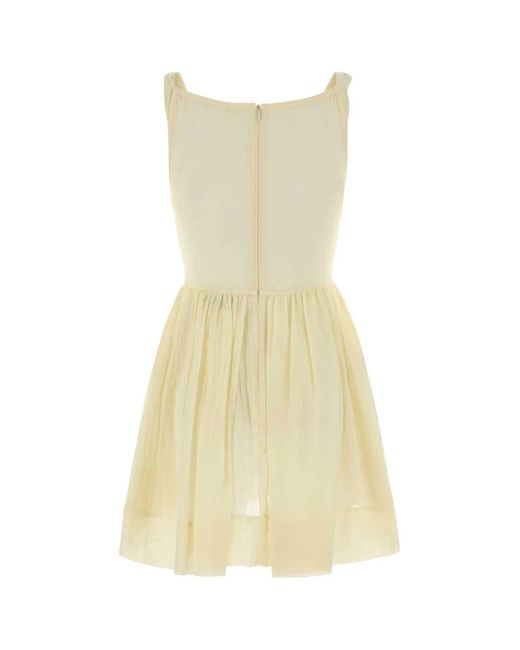 Vivienne Westwood Yellow Mini Sunday Dress