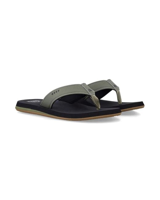 Reef Black Layback Eva Sandals for men