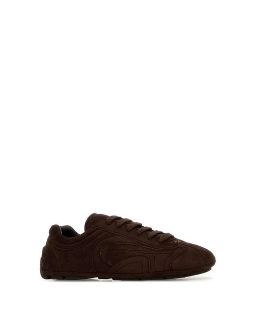 Prada Brown Sneakers Montecarlo Re-Edition 2005 for men