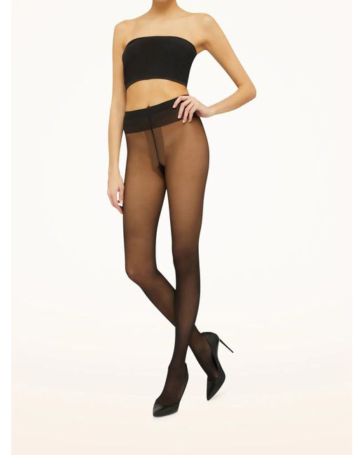 Wolford Black Collant Individual 20