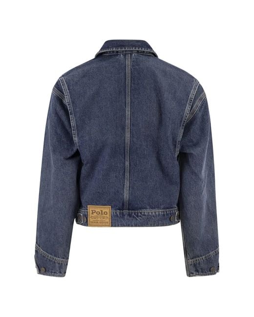 Polo Ralph Lauren Blue Denim Dungaree Jacket